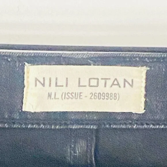 Nili Lotan Dark Wash Bootcut Denim — Sculpted Simplicity from NYC (Size 27) - Picture 9 of 15
